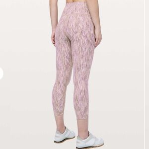 lululemon wunder under high rise 7/8 tight * full-on luon 25”